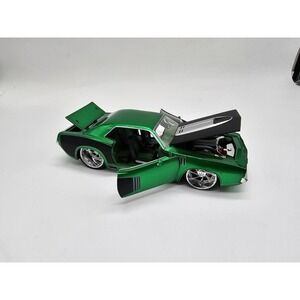 Jada Toys Big Time Muscle Cuda Metallic Green‎ 1970 Plymouth Hemi Barracuda